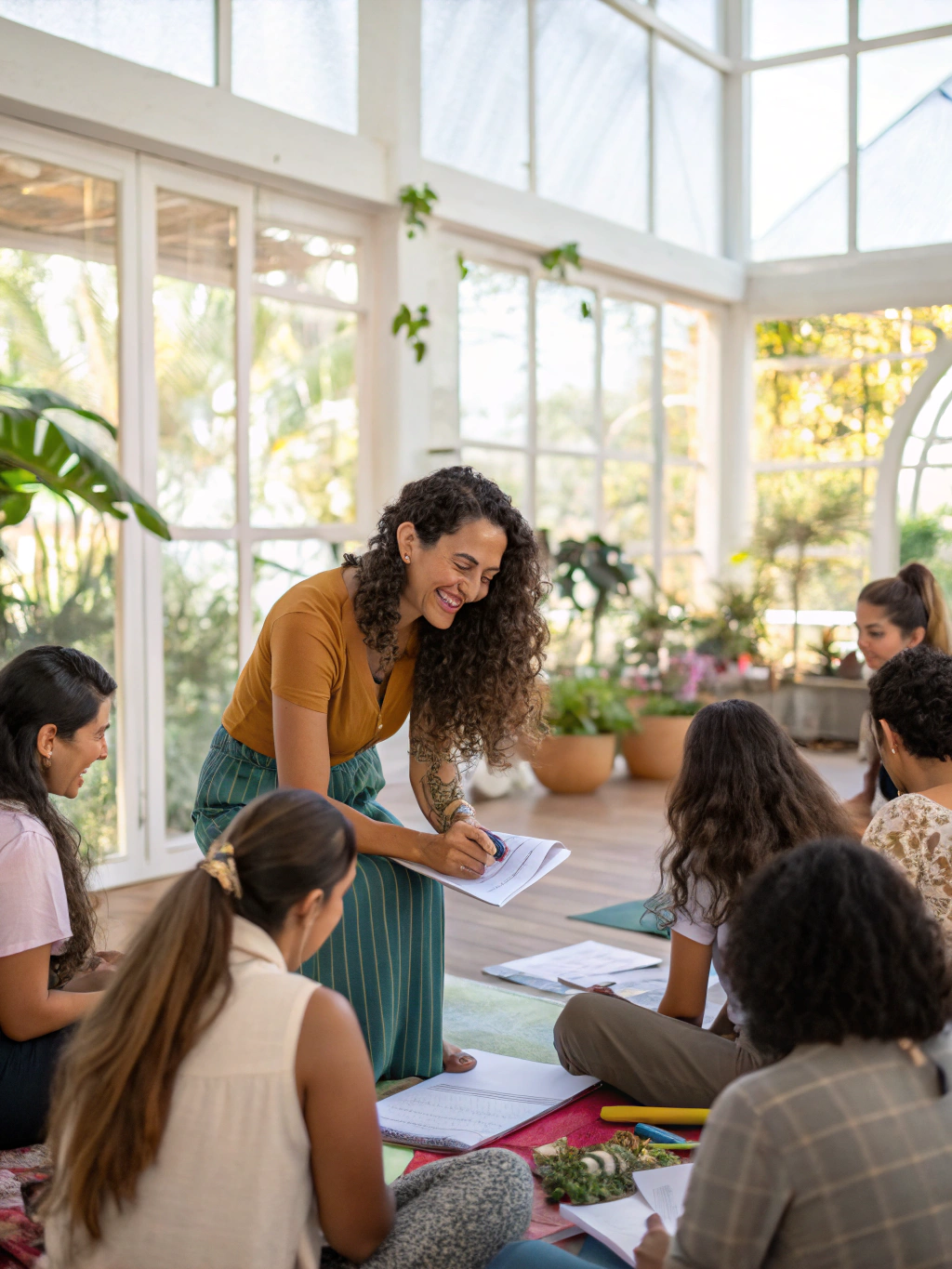 Visionary coaching workshop focused on personal growth and purpose